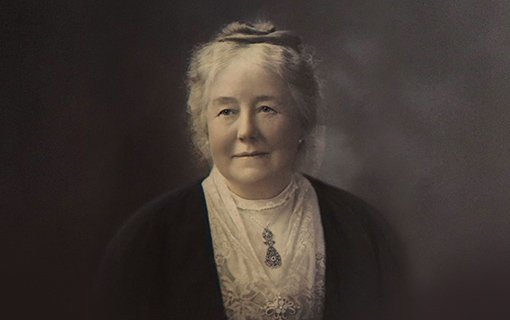 an image of the founder of Norland, Emily Ward, who has a bursary named after her