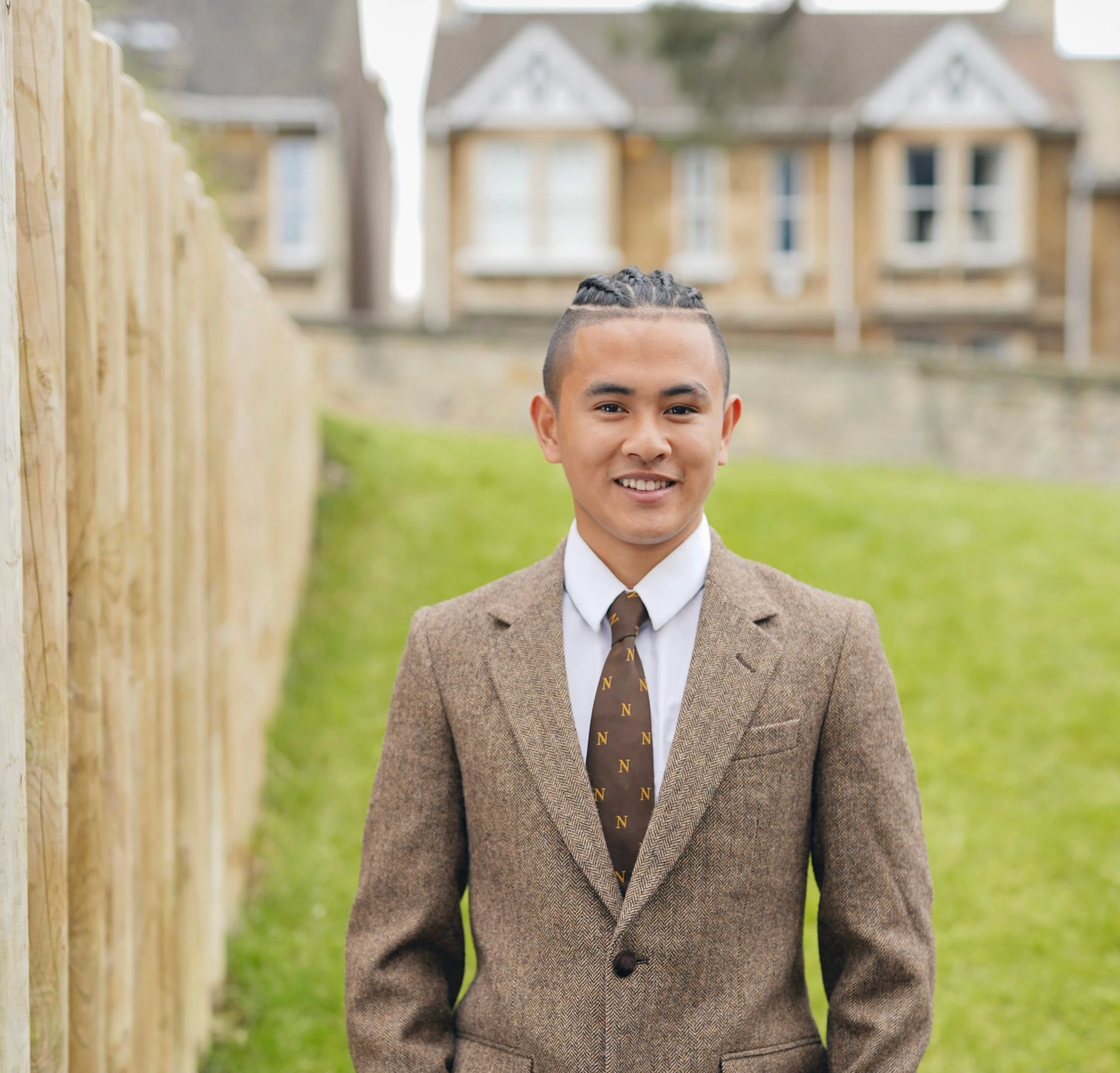 male headshot in Norland nanny uniform