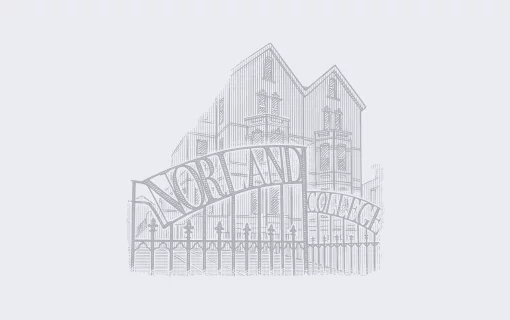 placeholder etching image of Norland gates