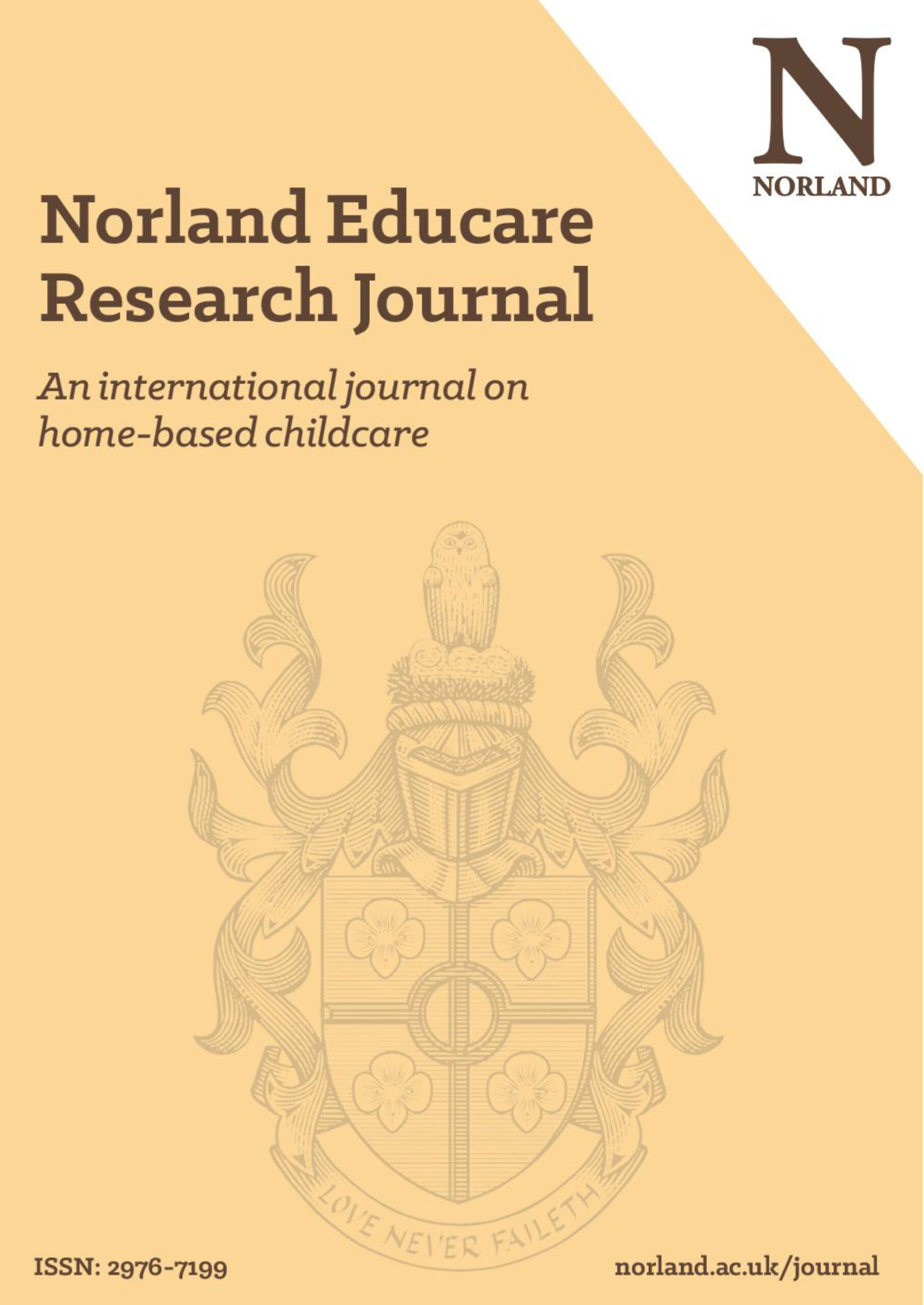 Norland Educare Research Journal cover