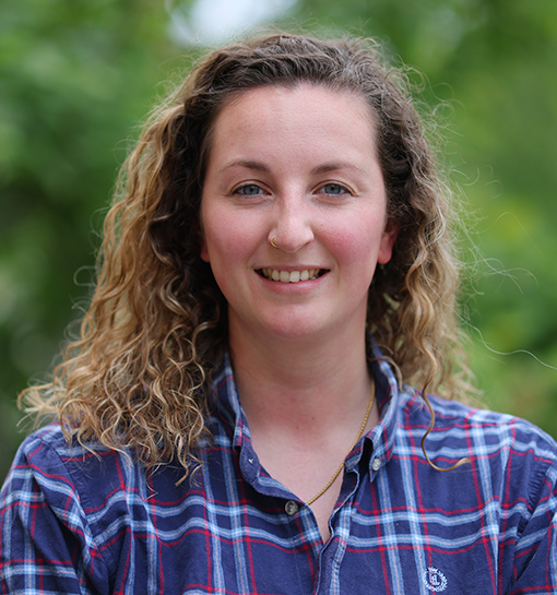 An image of Penny Bullion-Peters smiling outside, Food and Nutrition Lecturer at Norland