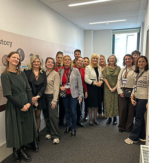 Emotion Coaching Leaders from Turkey visiting Norland with members of executive team