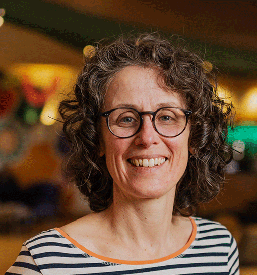 Headshot of Dr Verity Jones smiling to camera