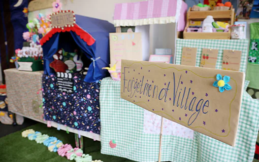 A display made by Norland students at their Heritage Day