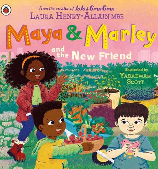 Book cover for Maya and Marley childrens book