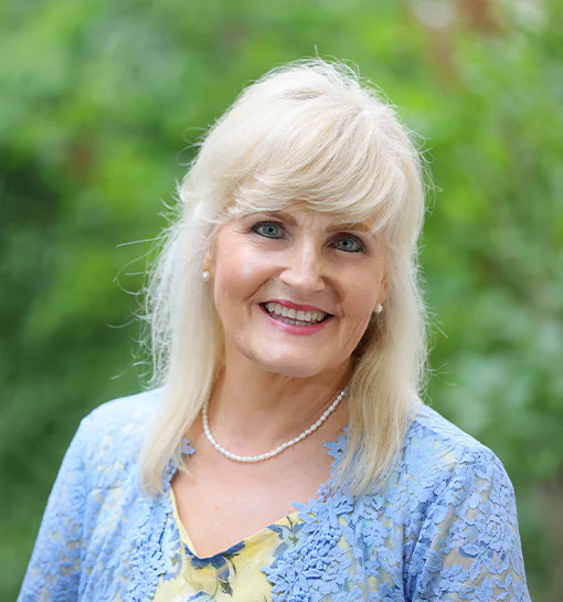 Dr Janet Rose, Principal of Norland, smiling